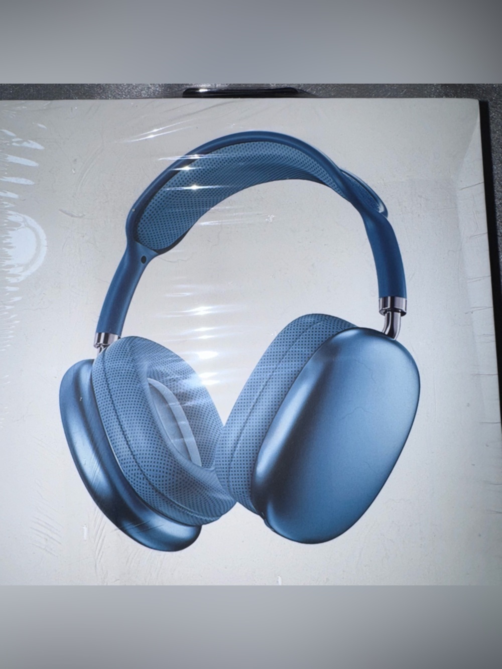 P9 Pro Max Over-Ear Wireless Headphones in Blue, NEW - Picture 14 of 15